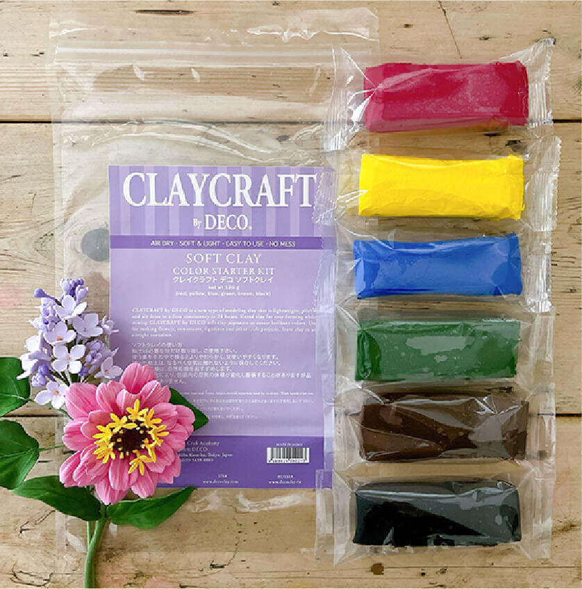 CLAYCRAFT by DECO ソフトクレイカラースターターキット